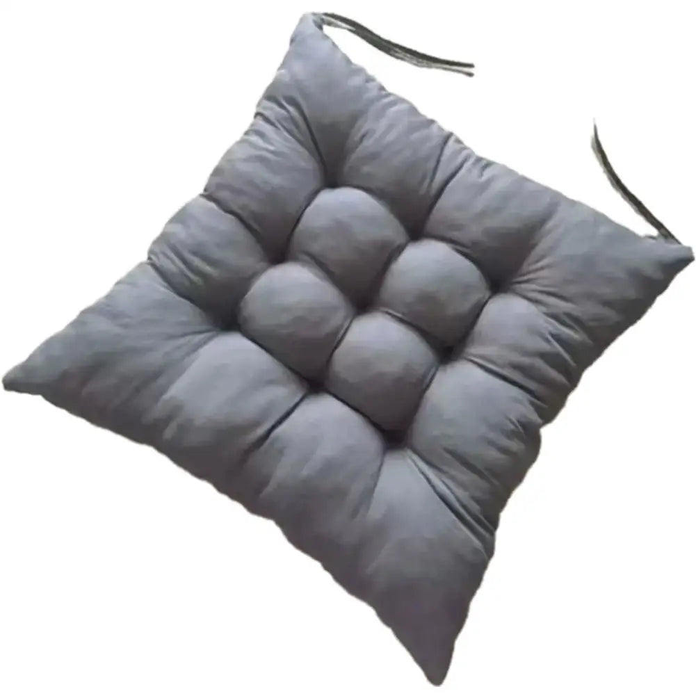 40x40cm Chenille Chair Cushion – Anti-Slip Tufted Seat Pad Chair Seat Cushion PLUSH