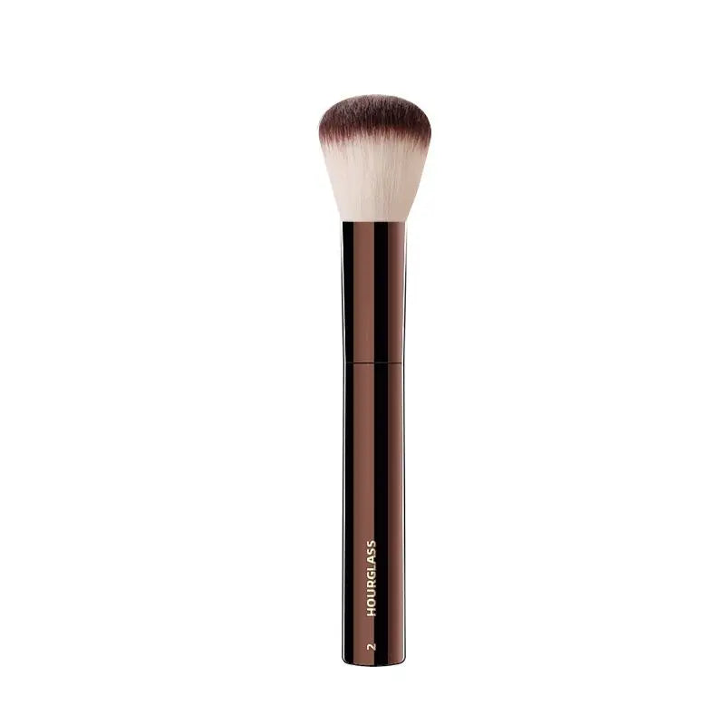 Hourglass No.2 Foundation & Blush Brush – Soft Fiber Face Brush Makeup Brush PLUSH 02