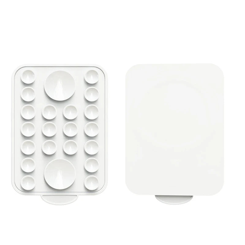 MagSafe Magnetic Phone Holder Suction Cup Silicone Wall Mount Magnetic Phone Mount PLUSH White