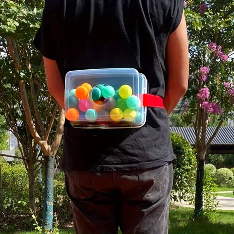 Shake Ball Box Party Game Set with 30 Colorful Balls | Ages 14+ Outdoor Party Game PLUSH