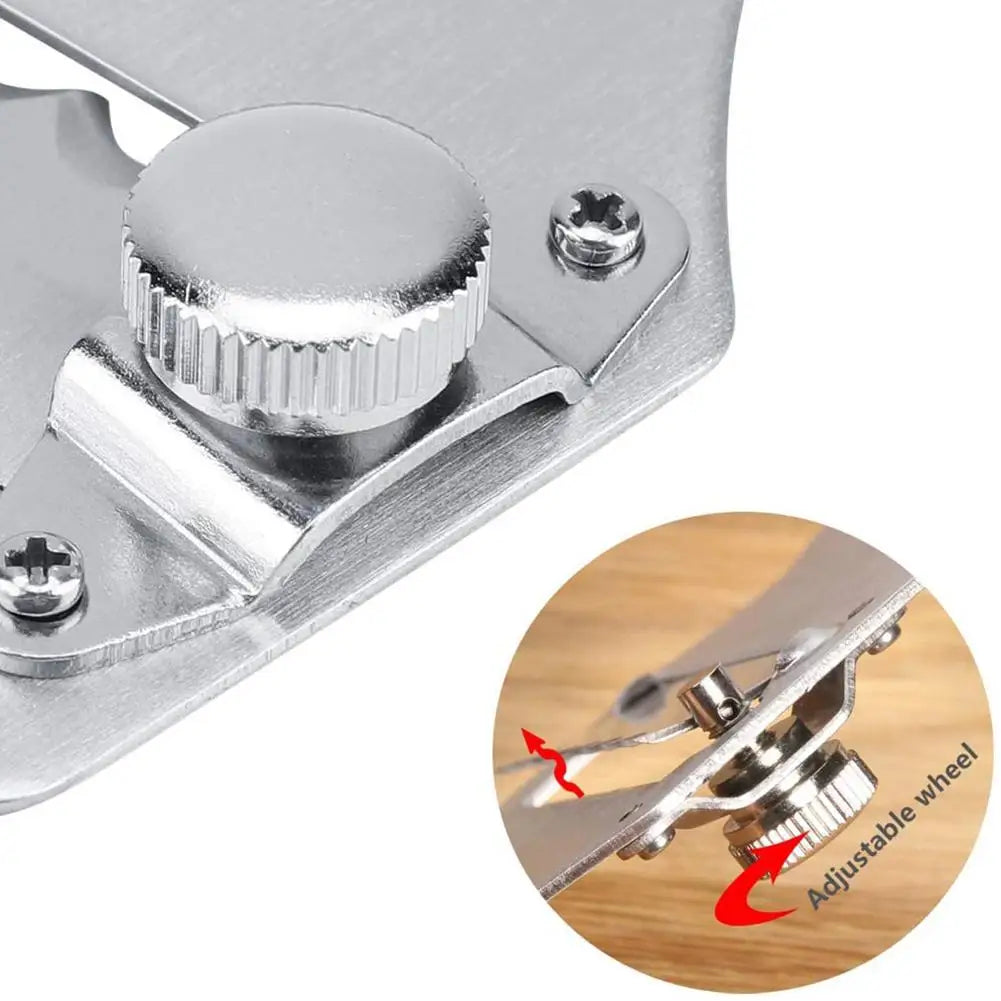 Stainless Steel Truffle & Cheese Slicer | Adjustable Blade Cheese & Truffle Slicer PLUSH