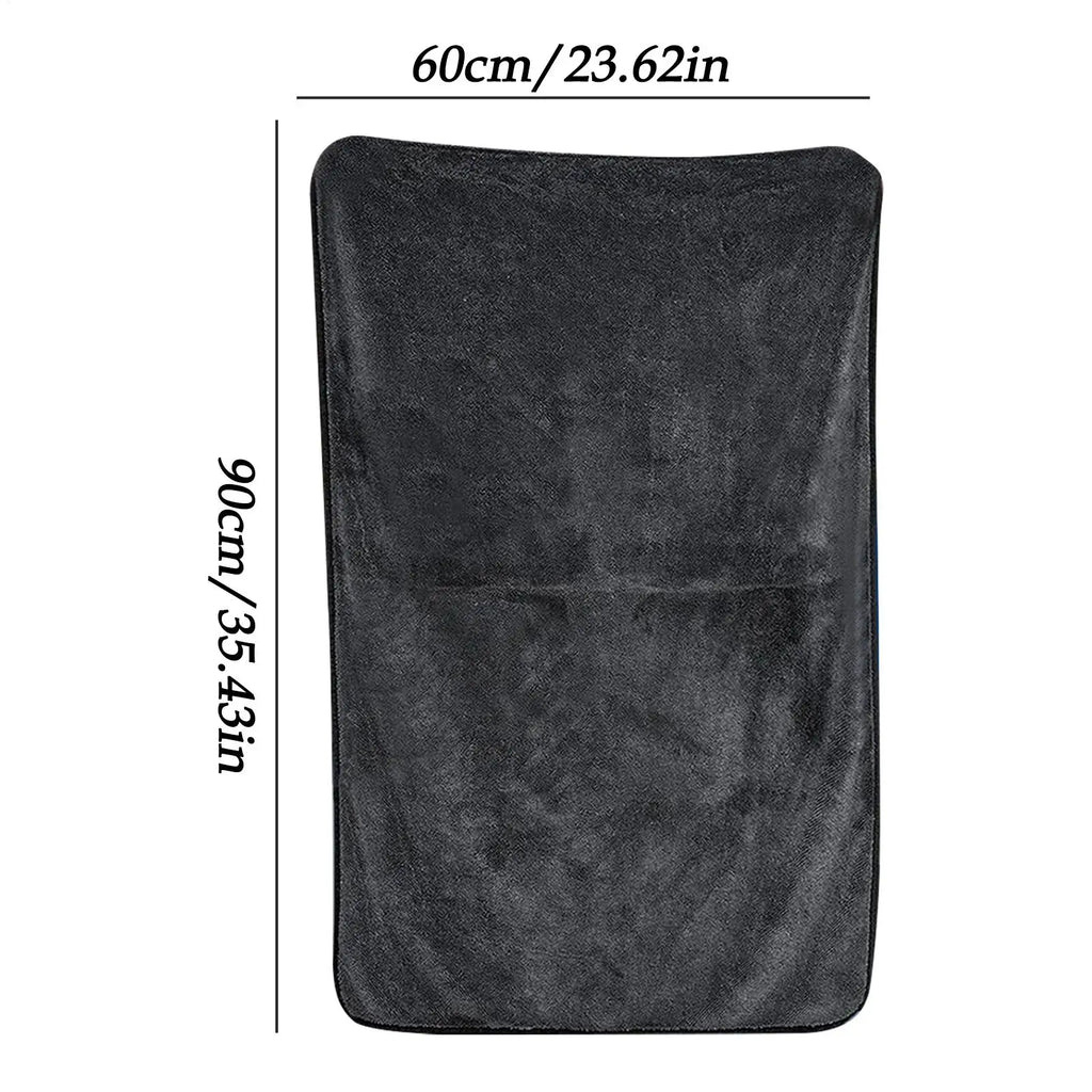 Microfiber Car Drying Towel Ultra-Soft Scratch-Free 90x60cm Car Detailing Towel PLUSH