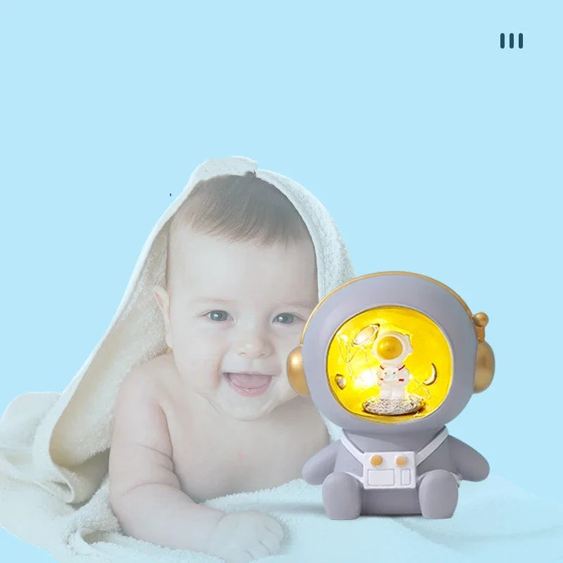 Puppy Astronaut Piggy Bank with Night Light – Kids Gift Decorative Piggy Bank PLUSH