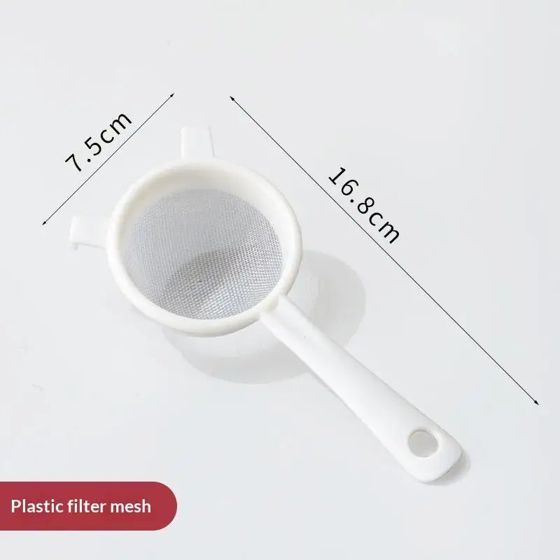 Handheld Fine Mesh Sieve – Flour, Tea & Kitchen Strainer Kitchen Mesh Strainer PLUSH 7cm A1