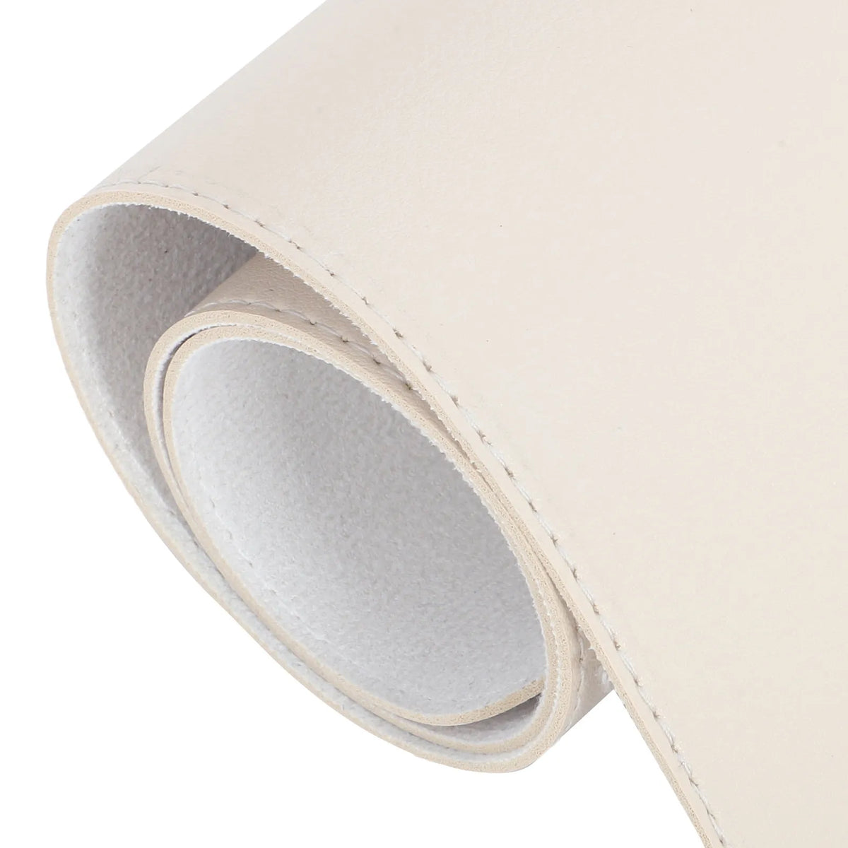 Foxnovo Large Beige Desk Pad – Non-Slip Keyboard & Mouse Mat Desk Pad Mat PLUSH