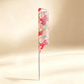 Floral Hair Brush – Sleek Ponytail, Edge Control & Flyaway Tamer Hair Styling Brush PLUSH 1pcs-B