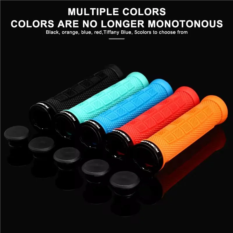 Ergonomic Lock-On MTB Bike Handlebar Grips – Non-Slip Rubber Bike Handlebar Grips PLUSH