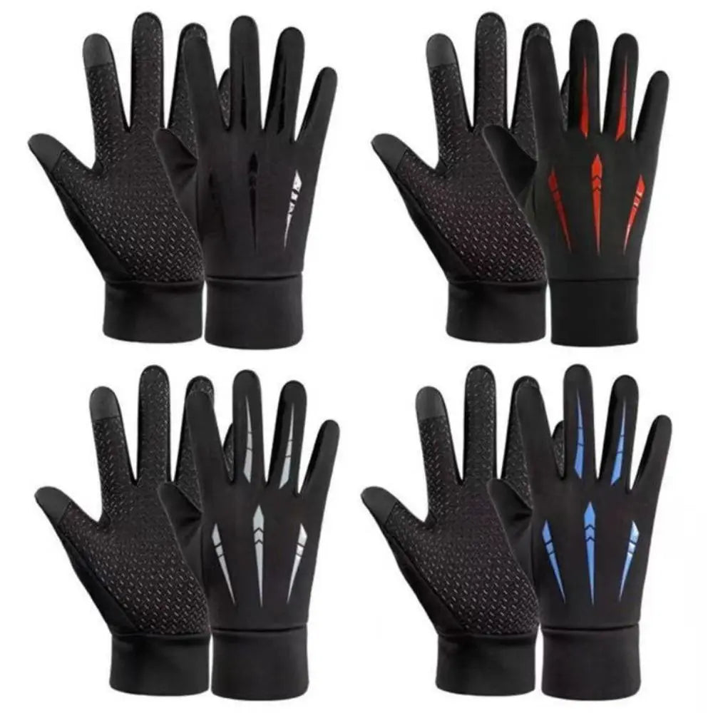 Winter Cycling Gloves – Waterproof Thermal Full Finger Cycling Gloves PLUSH
