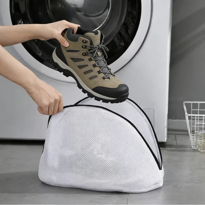 Reusable Shoe Washing Bag with Zip – Anti-Deformation Laundry Shoe Laundry Bag PLUSH
