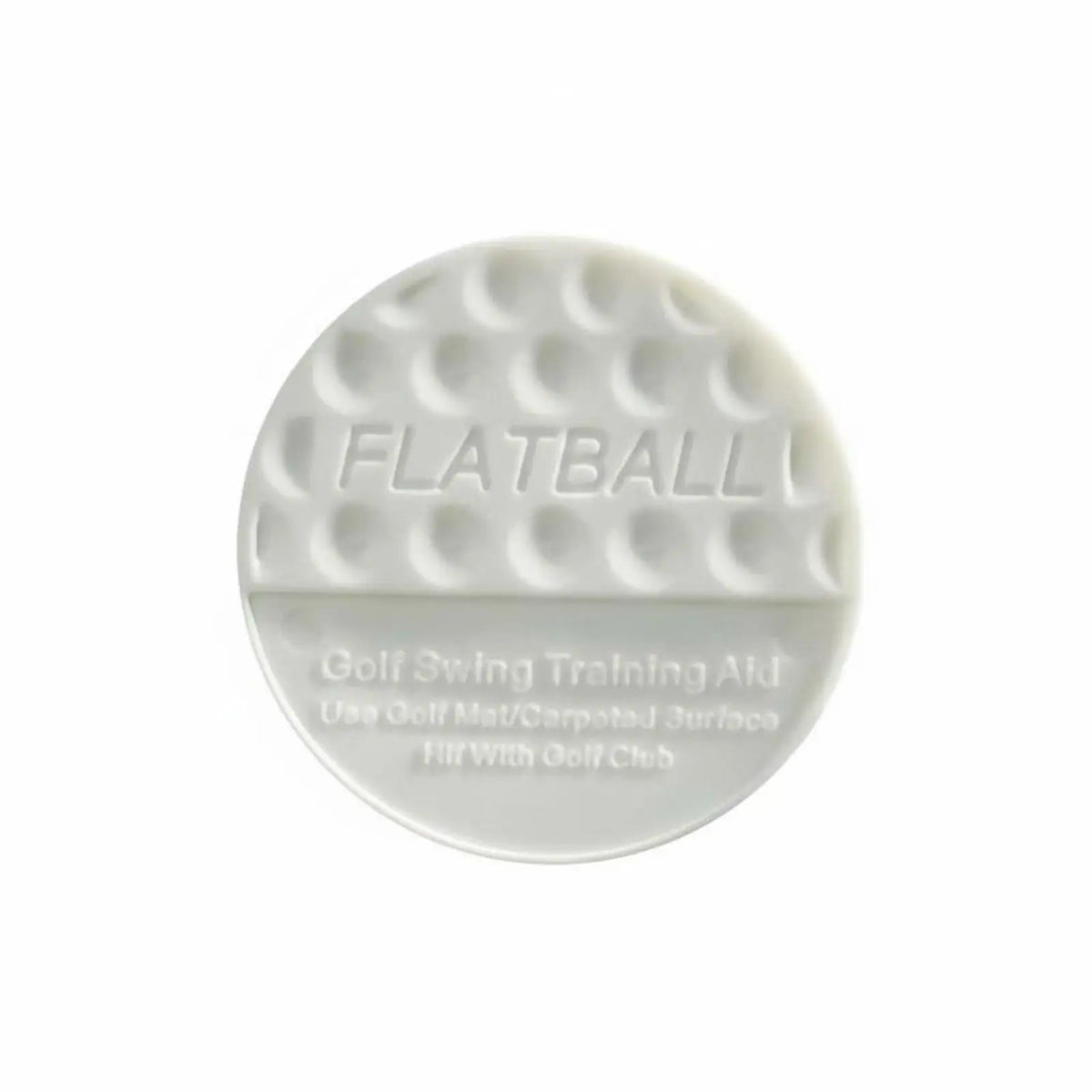 Flat Golf Practice Ball – Swing Accuracy Training Aid Golf Training Aid PLUSH