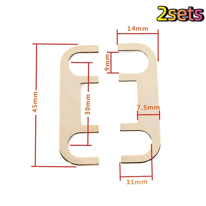 Pure Copper Speaker Connection Block – DIY Audio Junction Piece Speaker Connection Block PLUSH 2sets