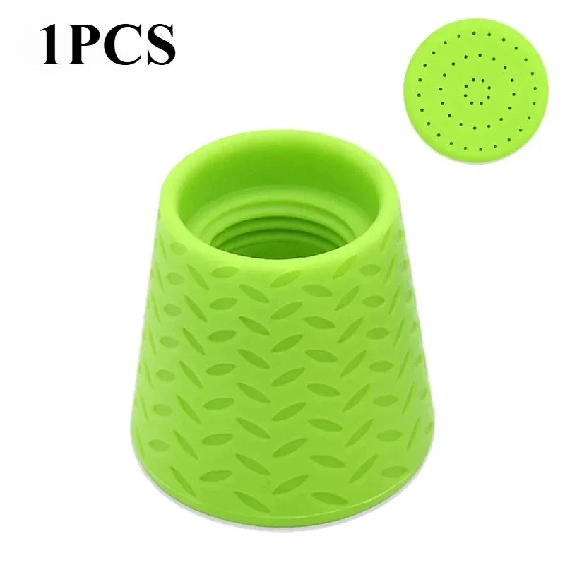 Silicone Pet Shower Head – Universal Dog Bath Spray Cap Pet Shower Spray PLUSH 1PCS