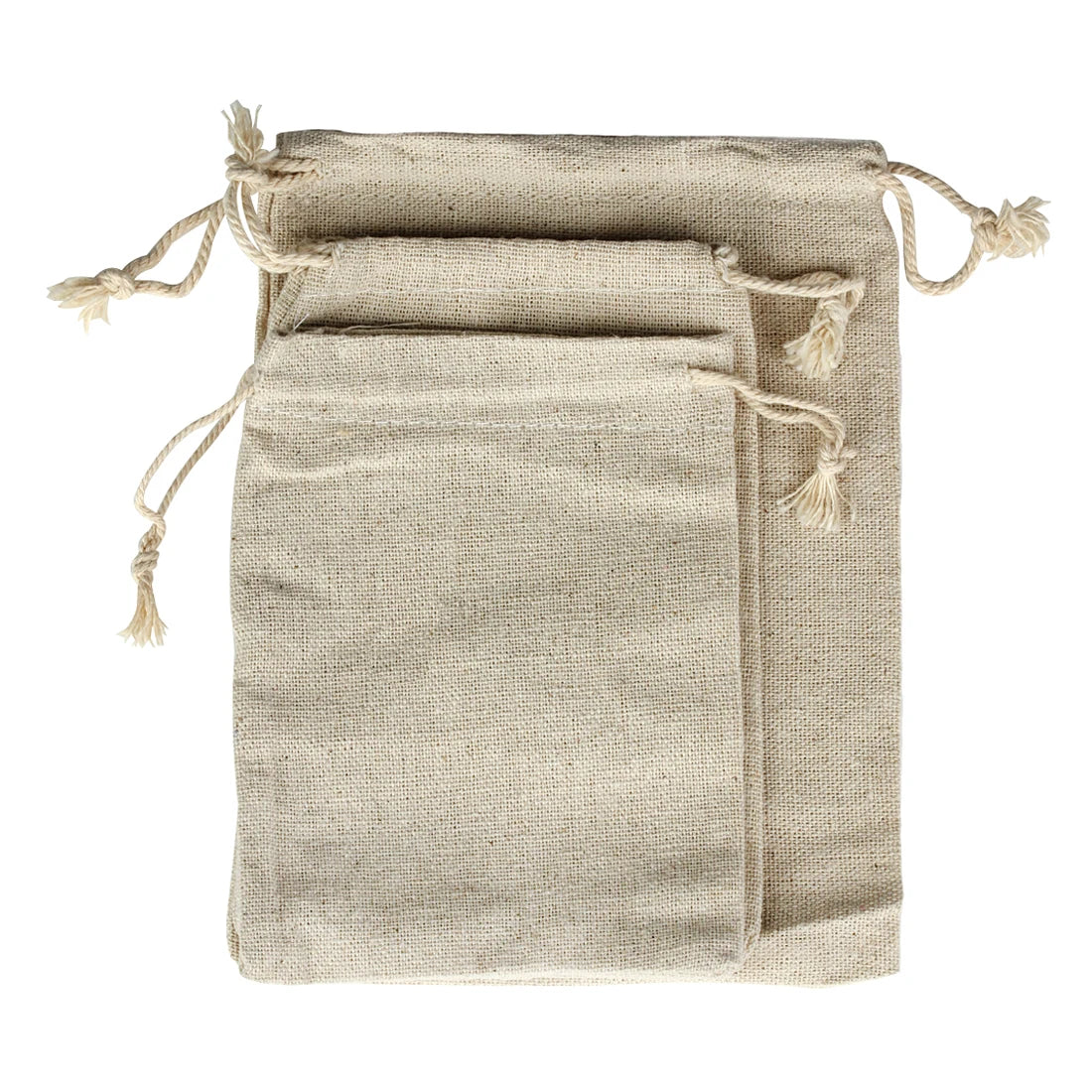Jute Drawstring Gift Pouches – Jewelry & Sachet Bags 5-10pcs Jewelry Pouches PLUSH