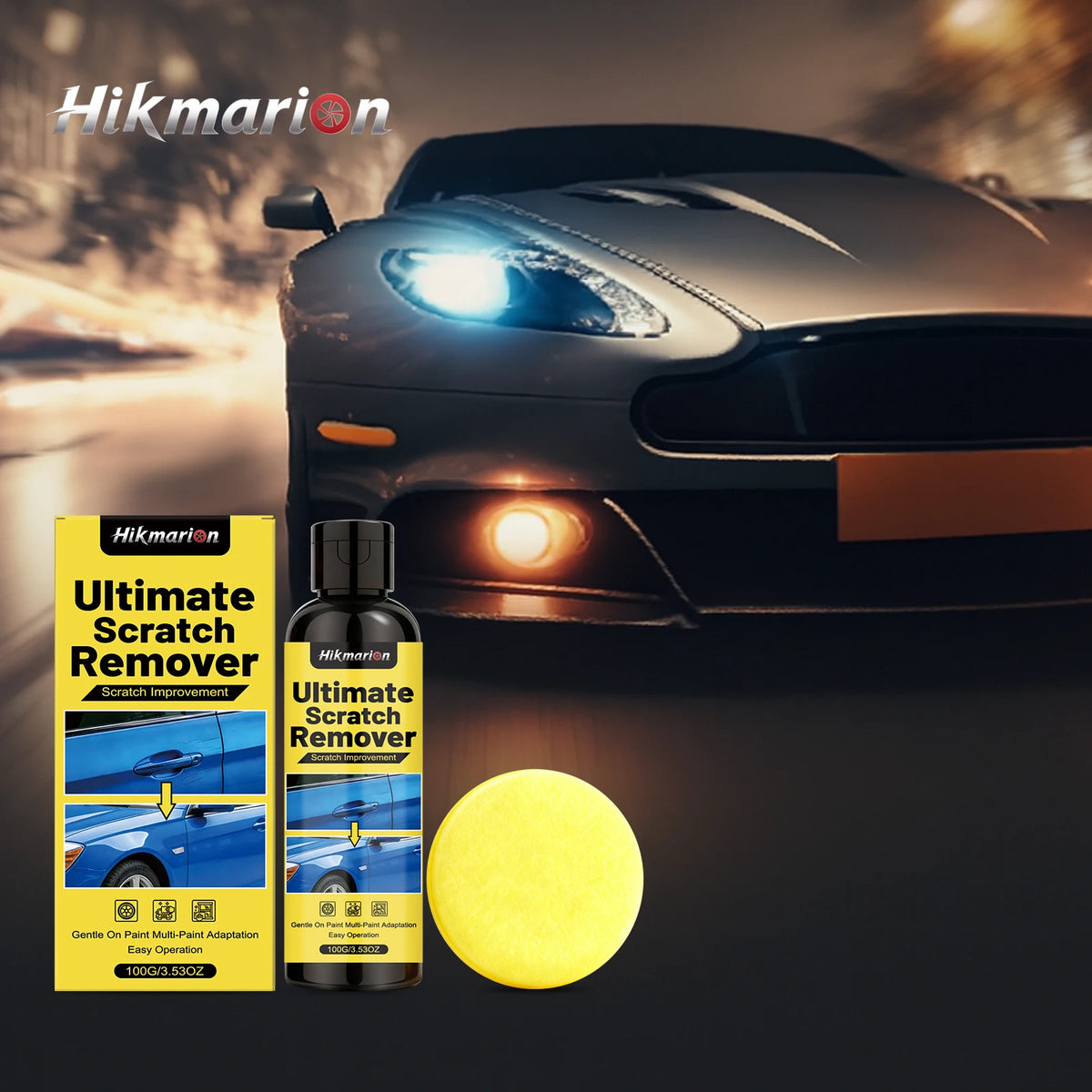 Hikmarion Car Scratch Repair Kit – Polishing Paste 100g Car Scratch Repair Kit PLUSH