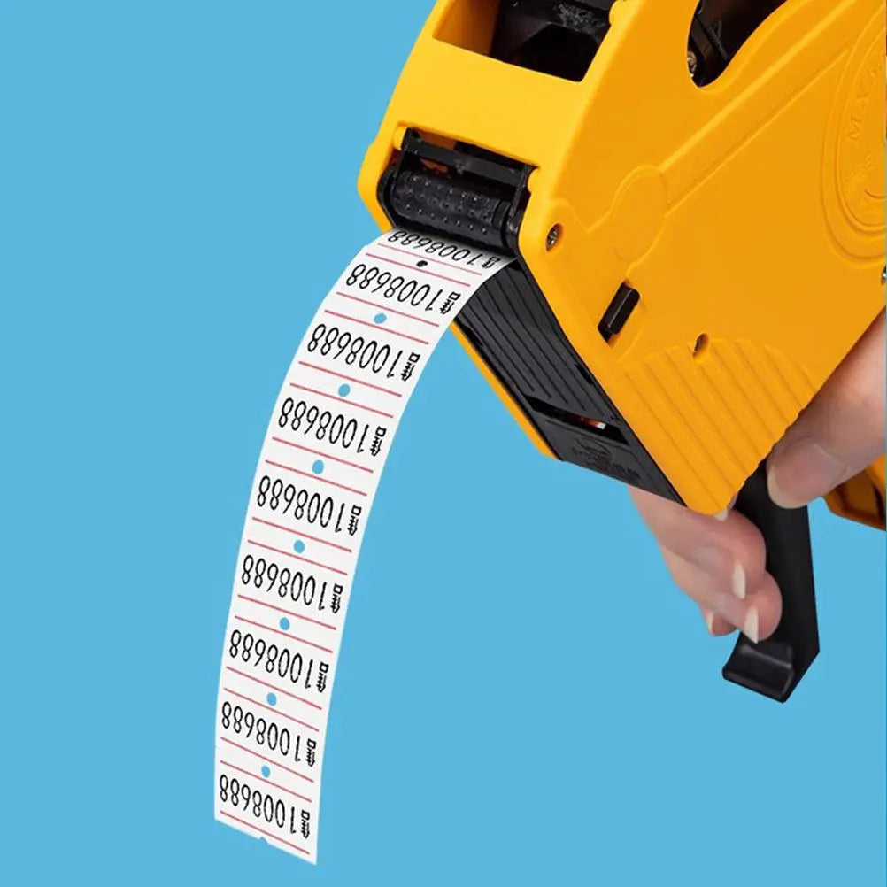 10 Rolls Adhesive Pricing Labels – 40,000 Barcode Stickers Pricing Label Rolls PLUSH