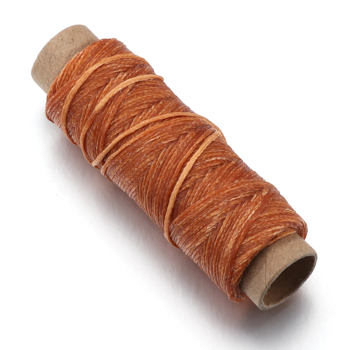 50 Yards 1mm Flat Waxed Thread – Leather, Bookbinding & DIY Waxed Craft Thread PLUSH yellowish brown