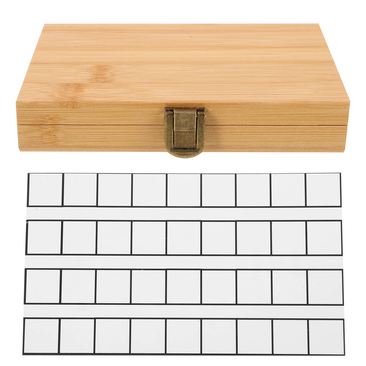 Wooden Watercolor Palette 36 Half Pans Travel Paint Box – Artists Watercolor Paint Palette PLUSH