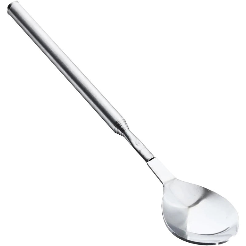 Telescopic Extendable Stainless Steel Fork – BBQ & Dining Telescopic Utensil Fork PLUSH Spoon-1PC