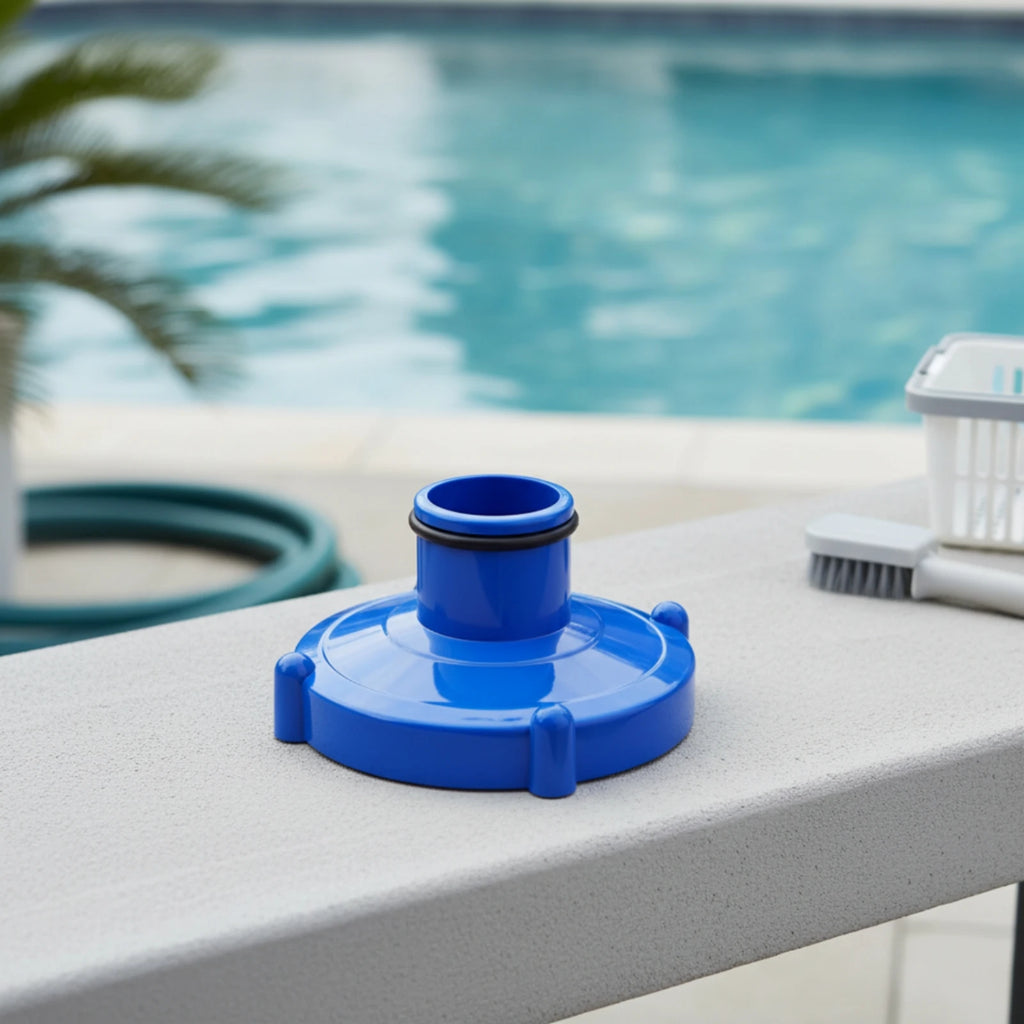 Pool Vacuum Adapter with Sealing Gasket – Twist-Lock Pool Vacuum Adapter PLUSH