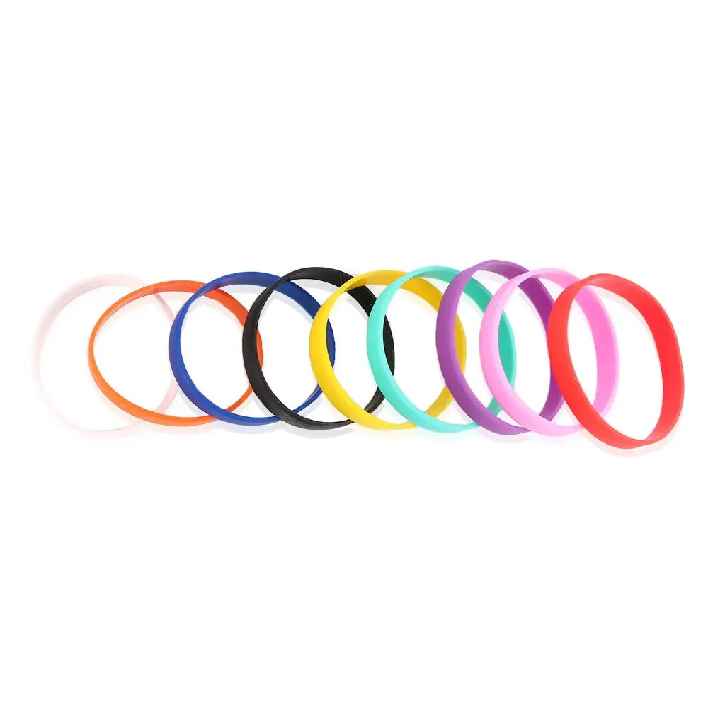 Colorful Silicone Sports Wristband Bracelet – Unisex Silicone Wristband PLUSH