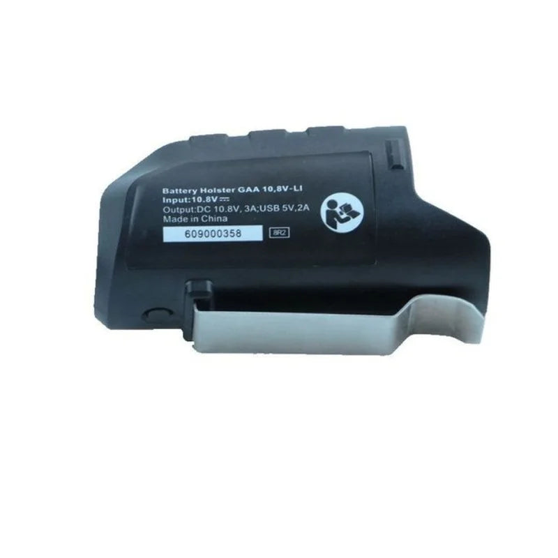 USB Power Adapter for Bosch 10.8V 12V Li-ion Battery BHB120 Battery Power Adapter PLUSH