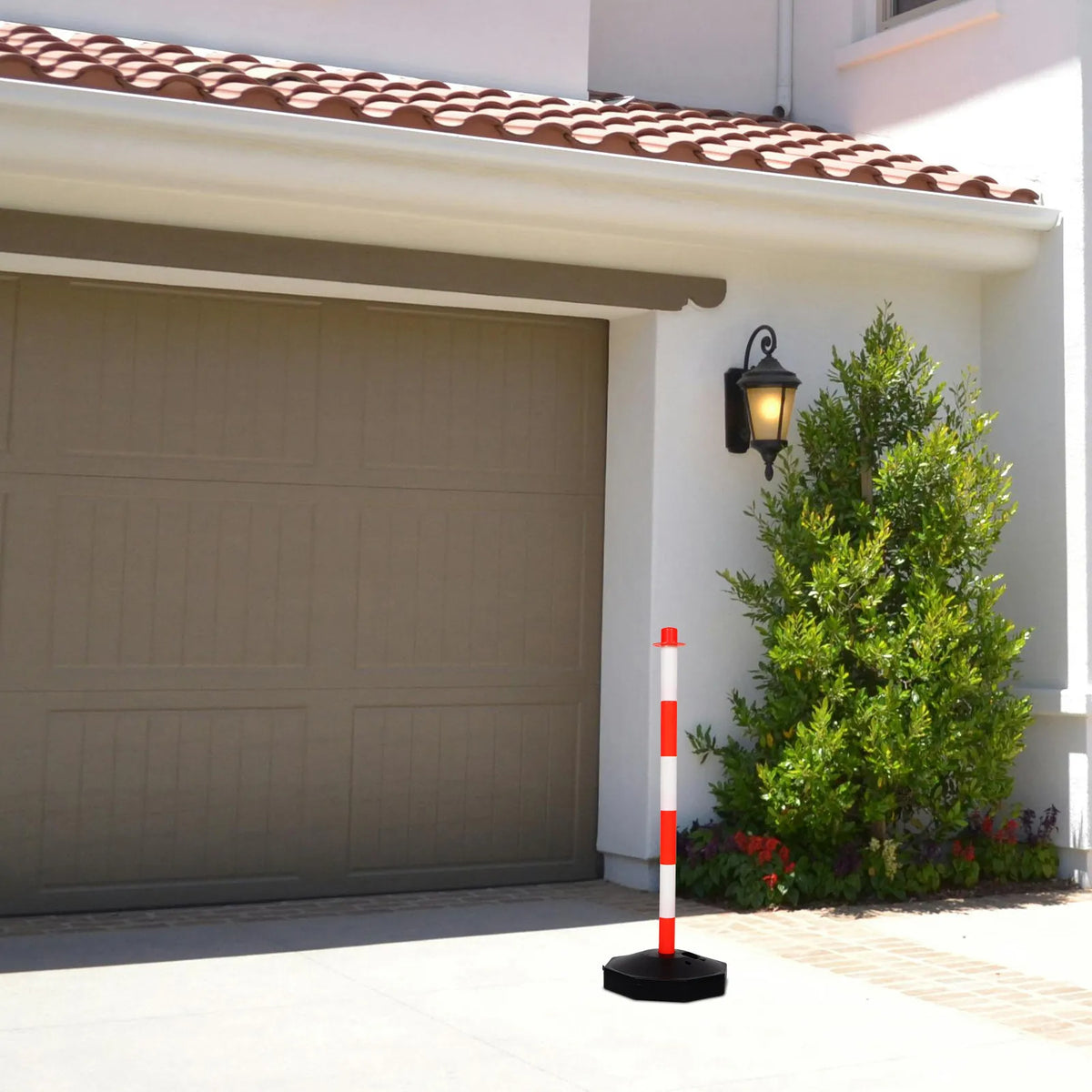 UV-Protected Traffic Delineator Post – Driveway Safety Barrier Traffic Delineator Post PLUSH other