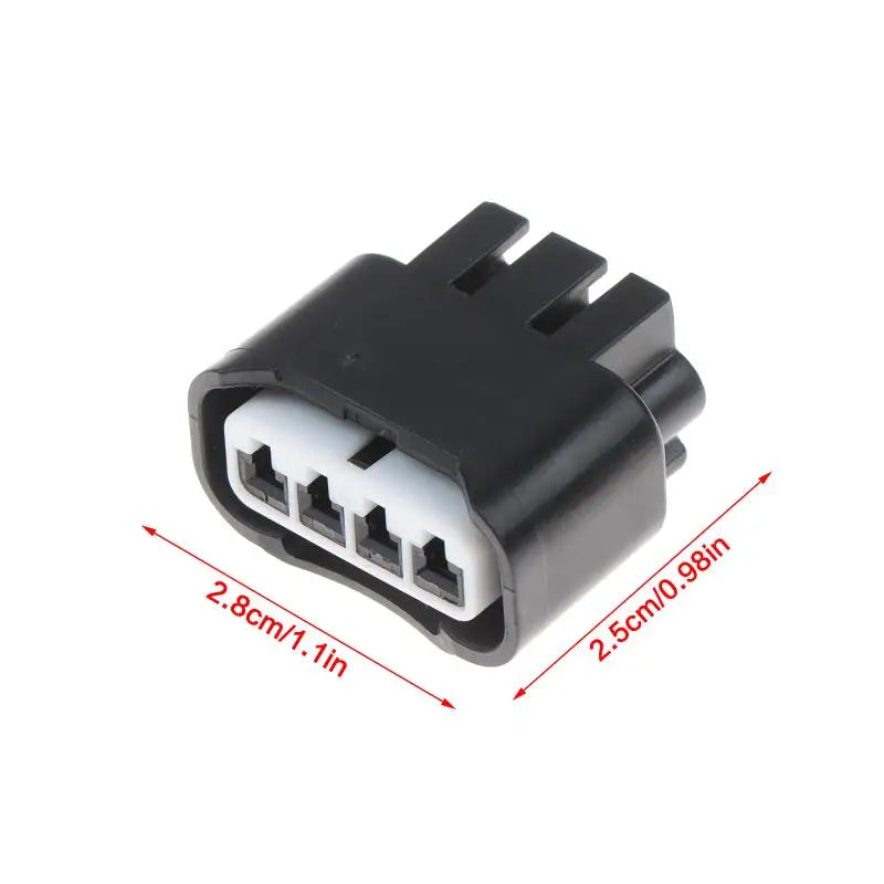 4-Pin Waterproof Ignition Coil Connector 90980-11885 DJ7042B Automotive Wire Connector PLUSH 1Set