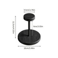 Walnut Wood Paper Cup Holder – Coffee Corner & Kitchen Organizer Cup Holder Organizer PLUSH Black