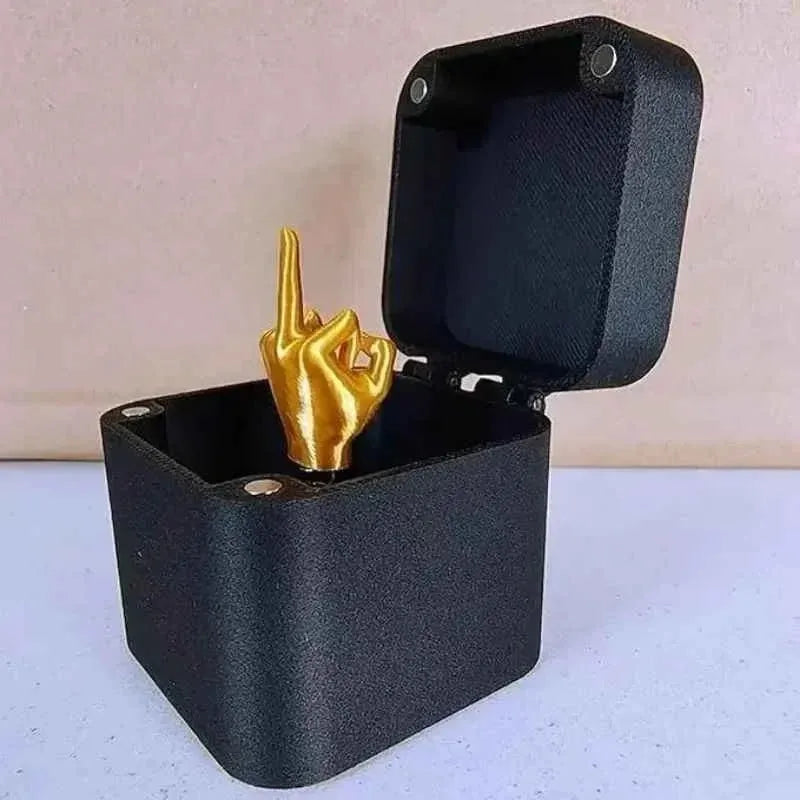 Pop-Up Prank Gift Box – Funny Novelty Surprise Desk Decor Novelty Prank Gift Box PLUSH