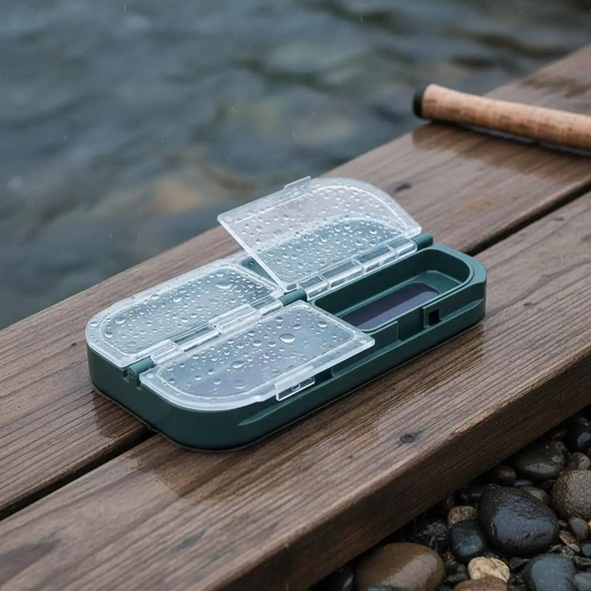 Mini Waterproof Fly Fishing Lure Case 2 Pack – Organizer Box Fishing Tackle Box PLUSH