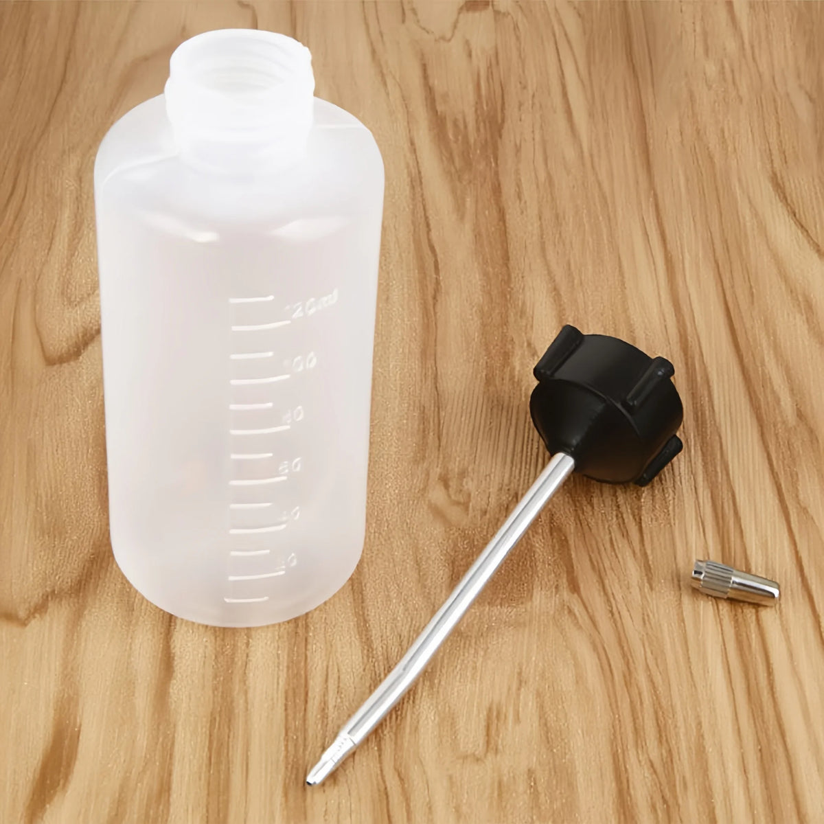 120ml Long Spout Oiler Bottle with Iron Tip – Precision Applicator Oil Applicator Bottle PLUSH
