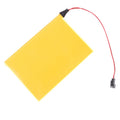EL LED Backlight Panel 15×13.5cm Electroluminescent + DC 12V Inverter EL Backlight Panel PLUSH Yellow