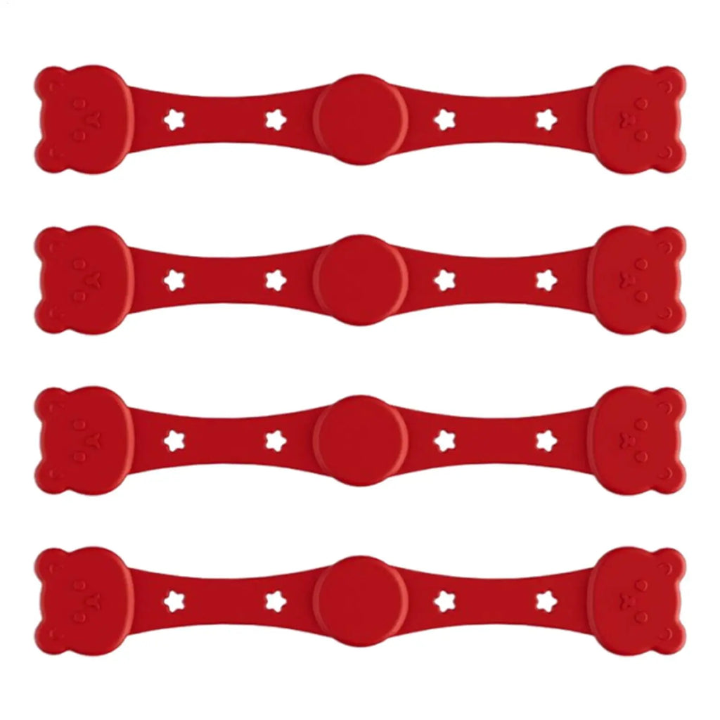 4Pcs Air Fryer Silicone Magnet Buckles – Parchment Paper Holder Air Fryer Accessory PLUSH