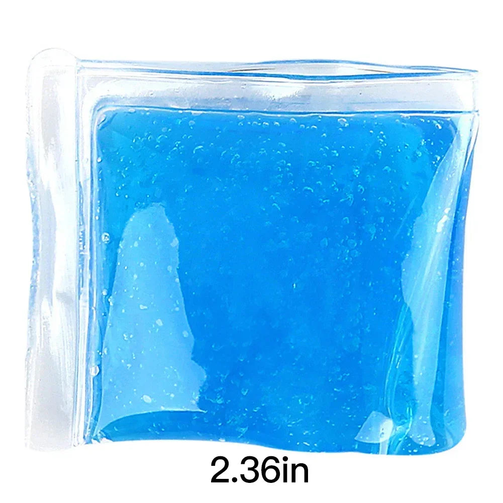 Reusable Finger & Toe Gel Ice Pack – Wearable Cold Wrap Wearable Gel Ice Pack PLUSH Blue-6cm