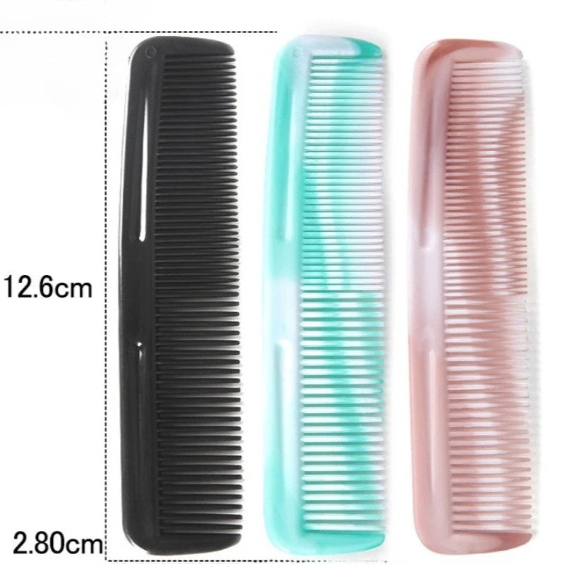 3pcs Anti-Static Hair Combs – Thick & Thin Teeth Dual-Sided Hair Comb Set PLUSH