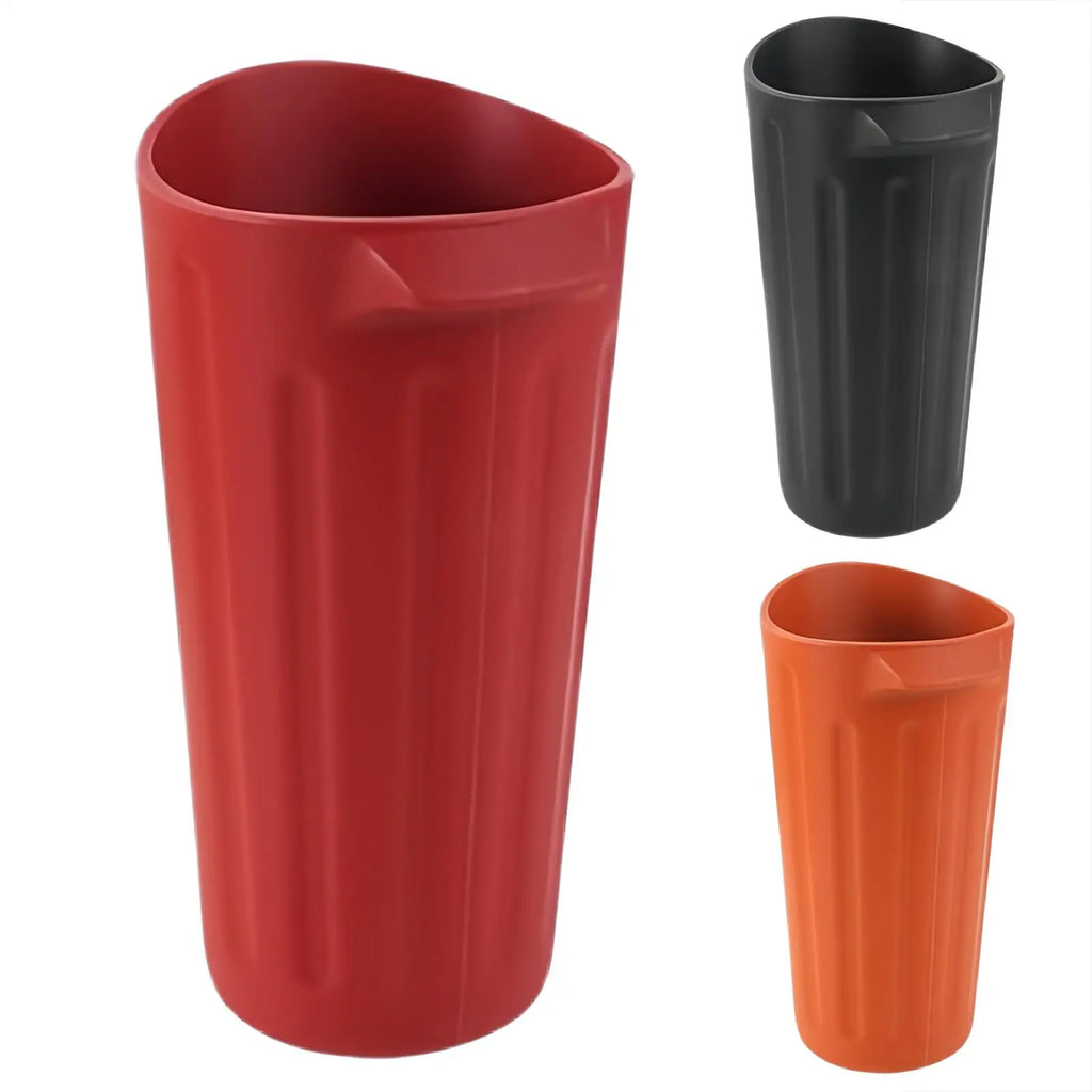 Mini Silicone Car Trash Can – Auto Interior Organizer Bin Car Trash Bin PLUSH
