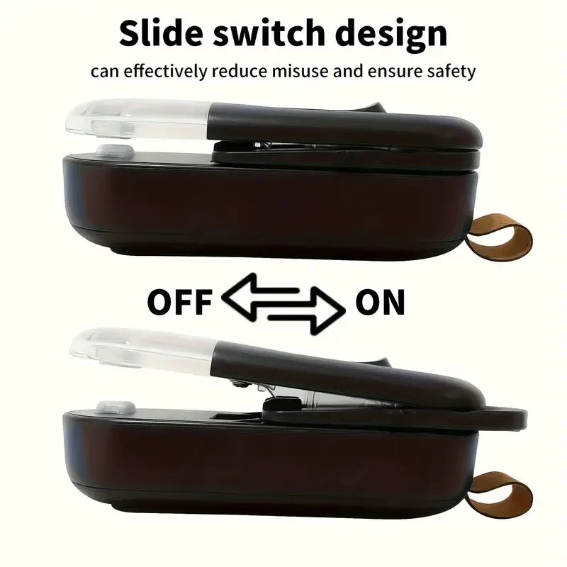 Mini Plastic Bag Sealer Machine – Food & Snack Storage Bag Sealing Machine PLUSH