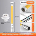 Stainless Steel Faucet Extender Tube – 360° Flexible, 6 Sizes Faucet Extender Tube PLUSH A3