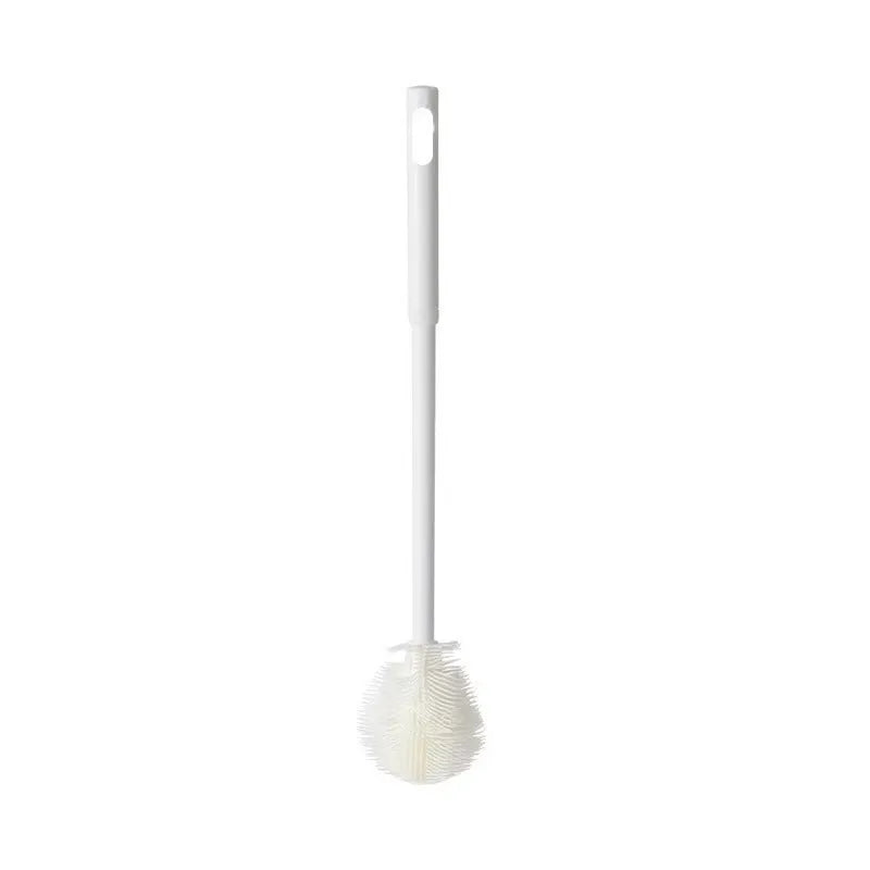 Long-Handle Cup Cleaning Brush – 90° Gap Brush for Tumblers Cup Cleaning Brush PLUSH white 1pc