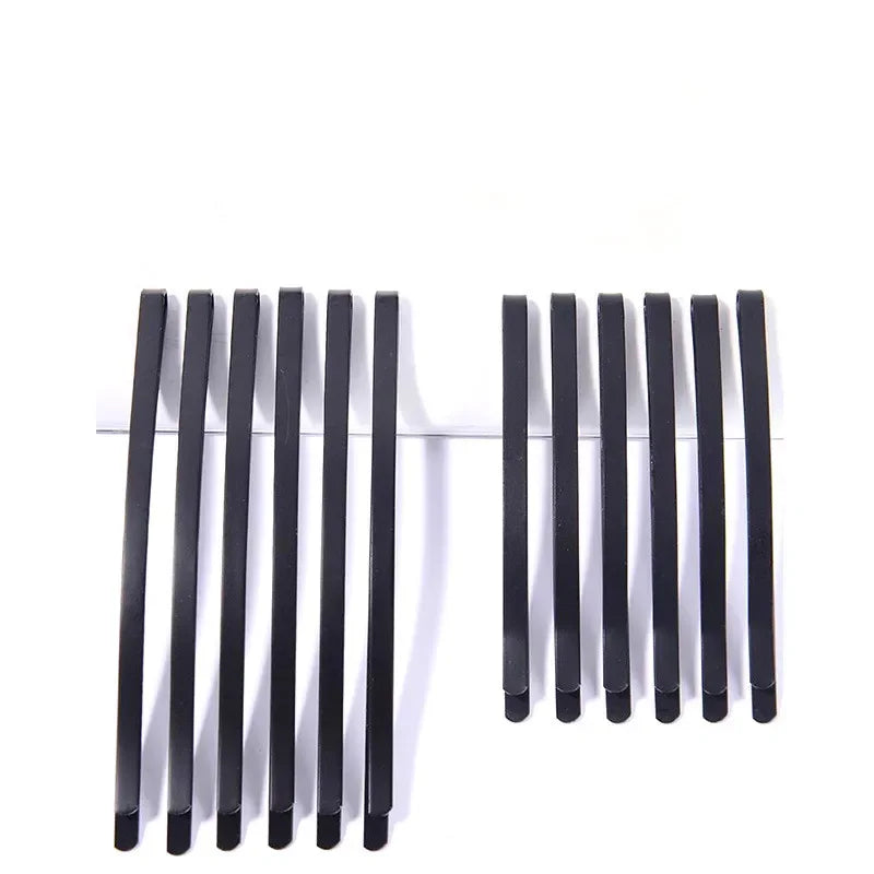 10pcs Black Invisible Wire Hair Clips – Wide Bobby Pins Set Hair Clips Set PLUSH