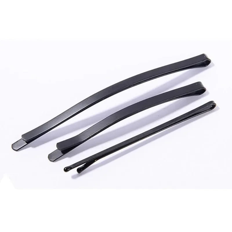 10pcs Black Invisible Wire Hair Clips – Wide Bobby Pins Set Hair Clips Set PLUSH