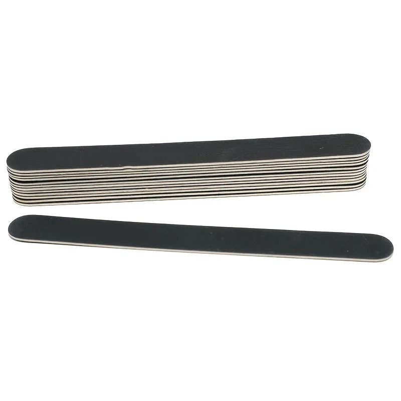 10-Pack Double-Sided Nail Files 100/180 Grit | Emery Boards Nail File Set PLUSH