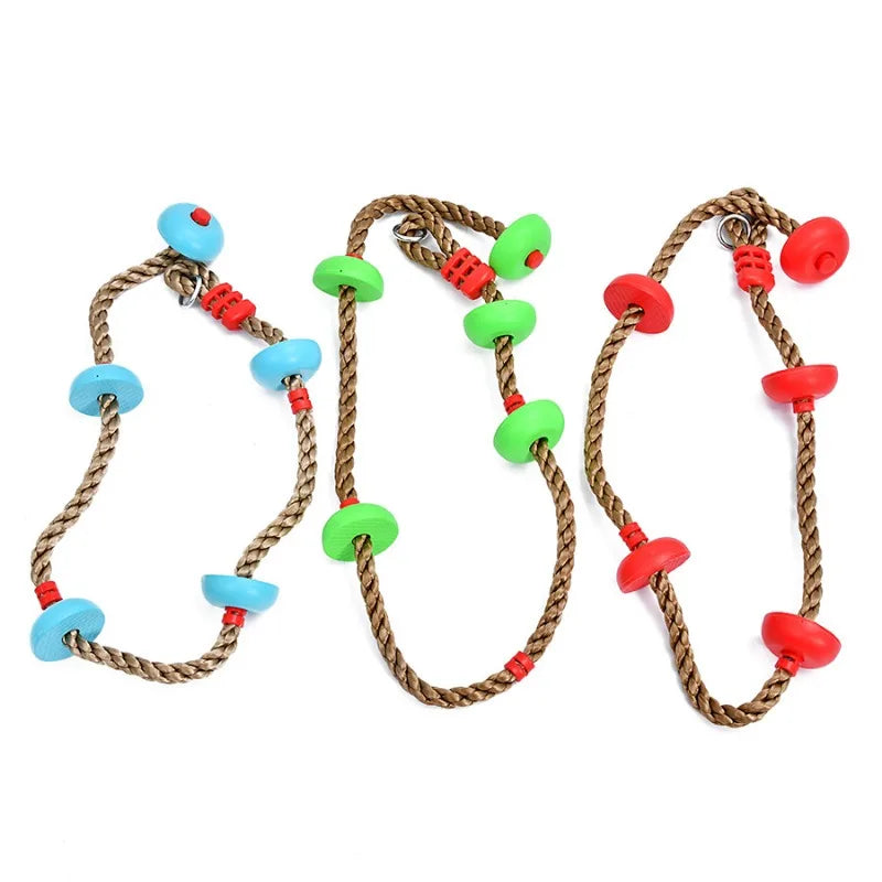 Kids Swing Disc Climbing Rope – Outdoor Indoor Playground Toy Kids Climbing Swing PLUSH