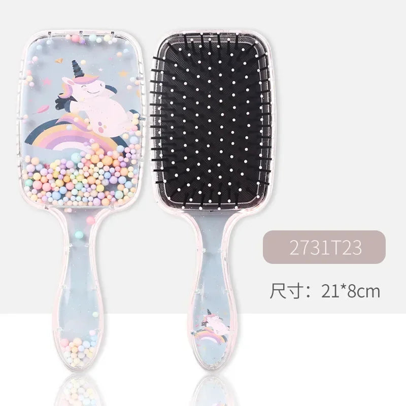 Kawaii Cartoon Animal Air Cushion Hair Comb for Kids Girls Kids Hair Comb PLUSH 2731T23