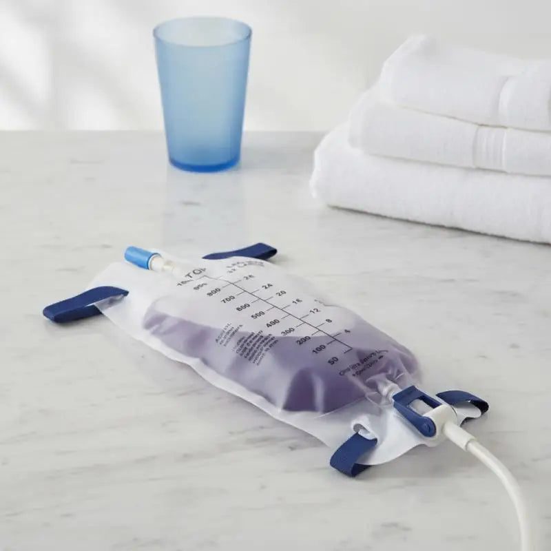 1000/2000ml Disposable Drainage Bag – Anti-Backflow PVC Drainage Collection Bag PLUSH