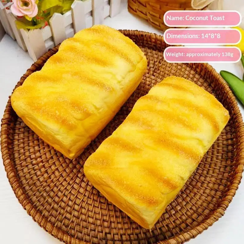 Simulation Bread Squeeze Fidget Toy – Squishy Food Novelty Squishy Fidget Toy PLUSH style 40