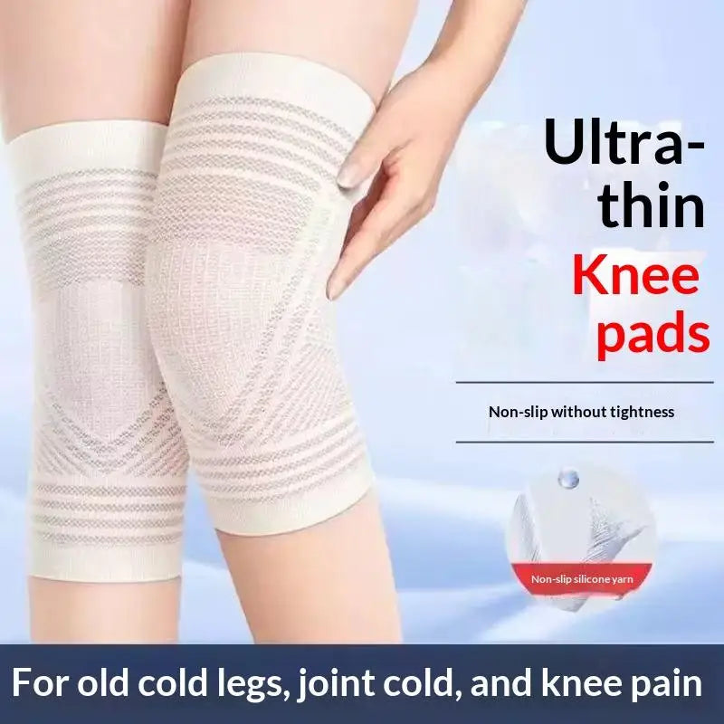 Breathable Non-Slip Knee Sleeves 1 Pair – Sports & Work Knee Sleeve PLUSH
