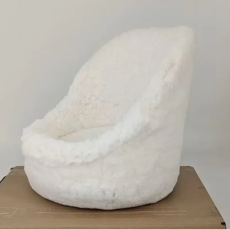 Newborn Baby Photography Prop – Mini Round Posing Sofa Photography Prop Sofa PLUSH