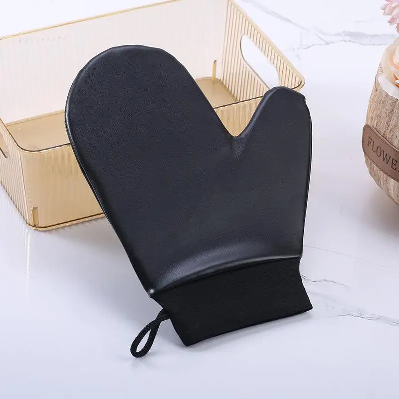 Self-Tanning Mitt Reusable Fake Tan Applicator Glove Self-Tanning Applicator PLUSH BK2