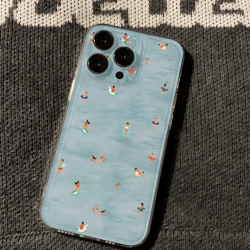 Summer Pool Samsung Galaxy S22–S26 Phone Case | Cartoon Cover Phone Case Cover PLUSH